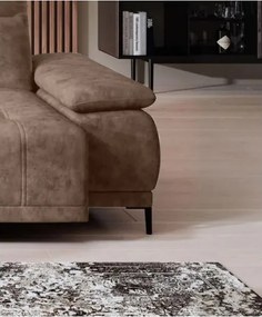 Narożnik FOCUS S Mini z elektryczną regulacją w tkaninie SALVADOR 03 WERSAL