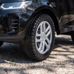 AIYAPLAY LAND ROVER DISCOVERY jeździk, samochodzik z klaksonem i odgłosami silnika, schowek pod siedzeniem 18-36 miesięcy Czarny | Aosom PL