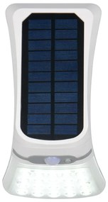 Zewnętrzna solarna lampa ścienna LED (wysokość 22 cm) Diadema – Trio