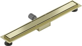 Mexen Flat M13 odpływ liniowy 2w1 70 cm, złoty szczotkowany - 1A10070-15