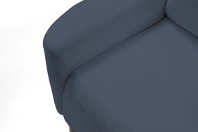 Sofa BOHO z funkcja spania i pojemnikiem CIENONIEBIESKI PERFECT HARMONY 77