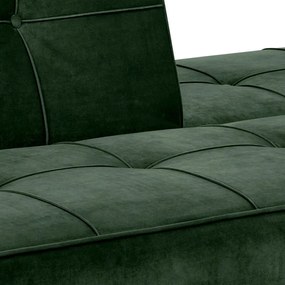 Zielona sofa rozkładana Actona Perugia