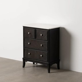 Czarna komoda 60x75,5x33 cm Mods – Ixia