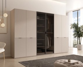 Szafa ATELIO - Kaszmir / Front NOVA+ANTISOL+NOVA / 303 cm