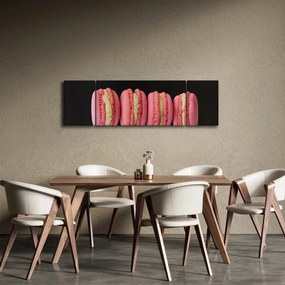 Obraz makaroników (170x50 cm)