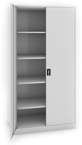 Szafa spawana JUMBO, 1950 x 1200 x 500 mm, szaro/szara