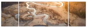 Obraz - Świt nad meandrami (170x50 cm)