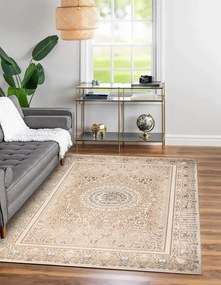 Dywan vintage Beyond Rozeta beżowy 200 cm x 290 cm