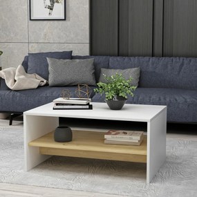 Stolik konferencyjny Apollon White and Sapphire Oak