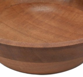 Miska drewniana na sałatki, owoce, akacja, Ø 18 cm