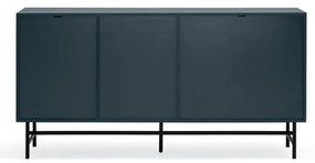 Czarno-niebieska komoda Teulat Punto, szer. 150 cm