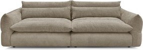 Beżowa sofa z tkaniny szenilowej 276 cm Neil – Bobochic Paris