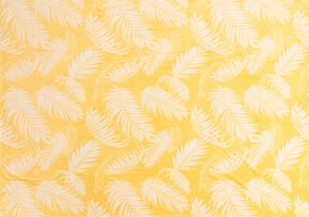 Żółty koc z mikropluszu FIEN, 150x200 cm