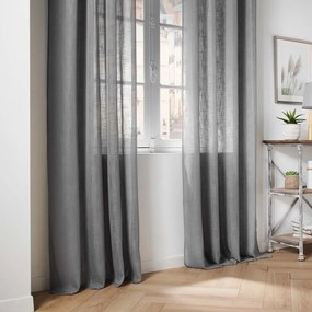 Szara firanka 140x280 cm Haltona – douceur d'intérieur