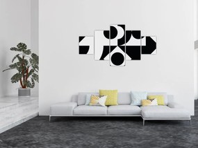 Obraz - Abstrakcja geometryczna N⁰1 (125x70 cm)
