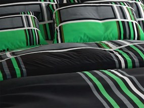 PrzytulneMieszkanie.pl PrzytulneMieszkanie.pl Bawełniana pościel KARO BLEND zielona Rozmiar pościeli: 70 x 90 cm | 140 x 200 cm