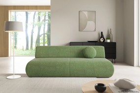 Masseno Sofa DELTA z funkcją spania i pojemnikiem na pościel, Rozkładana sofa - Zielony, PUENTE 34