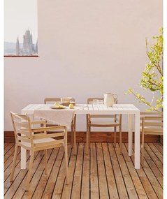 Aluminiowy stół ogrodowy 77x150 cm Culip – Kave Home
