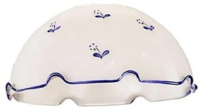 Uniwersalne szkło zamienne NONNA E27 pr. 20 cm białe/niebieskie