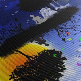 Obraz - Odbicie równowagi (125x70 cm)