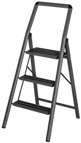 Aluminiowa drabina, 3-stopniowa, WENKO