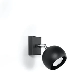 Kinkiet OCULARE czarny SOLLUX  LIGHTING