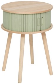 Szafka nocna NYSOS z 2 drzwiczkami, Ø 40 cm