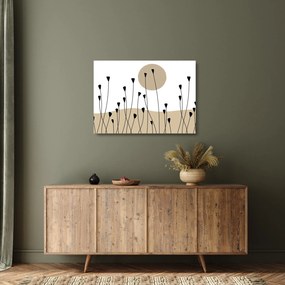 Obraz na szkle - Łąka graficzna N⁰2 (70x50 cm)