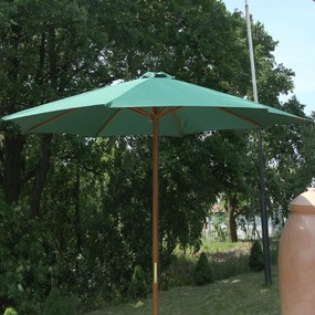 Parasol ogrodowy 3 m Poly zielony PATIO