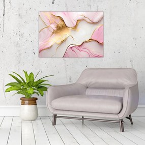 Obraz na szkle - Marmurowa konstrukcja (70x50 cm)