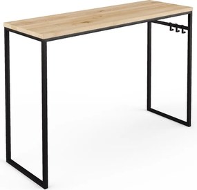 Loftowa konsola z litego drewna Console