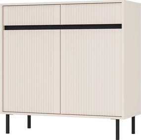 Komoda OSTIA - Beżowy / 100 cm / 2 szuflady
