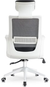 Fotel Biurowy Ergonomiczny Obrotowy FLEX Czarny Nowoczesny