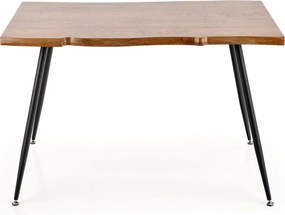 Loftowy stół na czterech nogach z nierozkładanym blatem Larson