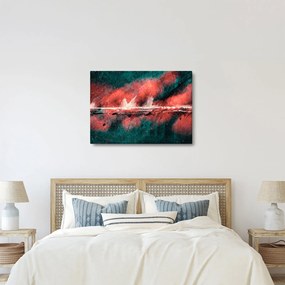 Obraz - Wybuch nafty (70x50 cm)
