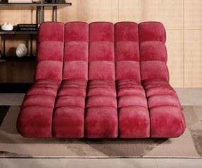 Nowoczesny szezlong pikowany Del 120 chesterfield do salonu
