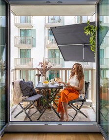 ACTIVE Osłona balkonowa 180 x 130 cm - parasol nachylany - 2. gatunek (S254)