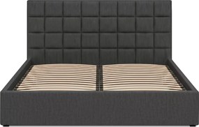 Łóżko F-Line Baretta 140x200, Monolith 84 Popielaty