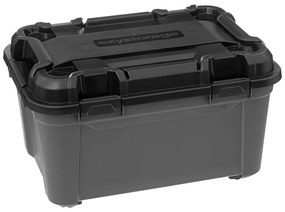 Pudło na kółkach z pokrywą BUNKER+, 80 l