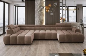 Narożnik BULL XL Lewostronny z elektryczną funkcją regulacji tkanina Salvador 03 WERSAL