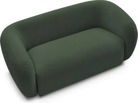 Zielona sofa z tkaniny szenilowej 160 cm Celine – Bobochic Paris