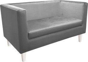 Sofa Monaco : Kolor nogi - Biała, Kolor tkaniny - VELVET - MG17, Typ tkaniny - Velvet, Wysokość nogi - 20 cm