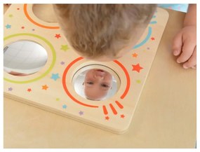 Masterkidz sensoryczna tablica lustra i soczewki zakrzywienia obrazu montessori