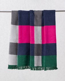 Koc Cosy Home 150x200cm Leaf&amp;Fuchsia