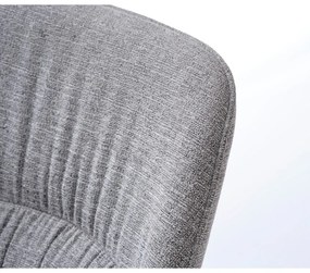 Szare krzesła zestaw 2 szt. Meridian – Unique Furniture