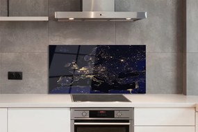Panel nad Blat Kuchenny Mapa Świata pod Niebem