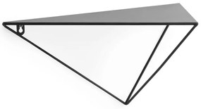 Czarna metalowa półka Upp – Kave Home