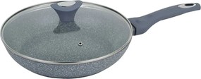 Patelnia ze szklana pokrywą 28 cm S5-A42