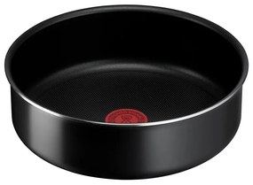 Zestaw garnków aluminiowych 10 el. Ingenio Easy Cook &amp; Clean Black – Tefal