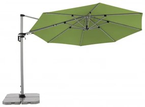 ACTIVE 370 cm - wahadłowy parasol ogrodowy z drążkiem bocznym : Substancja Desen - 836